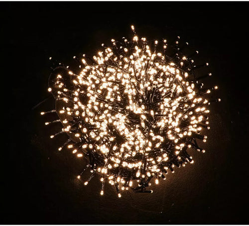1000 Led Blanco Cálido Multifunción Exterior de 20 m