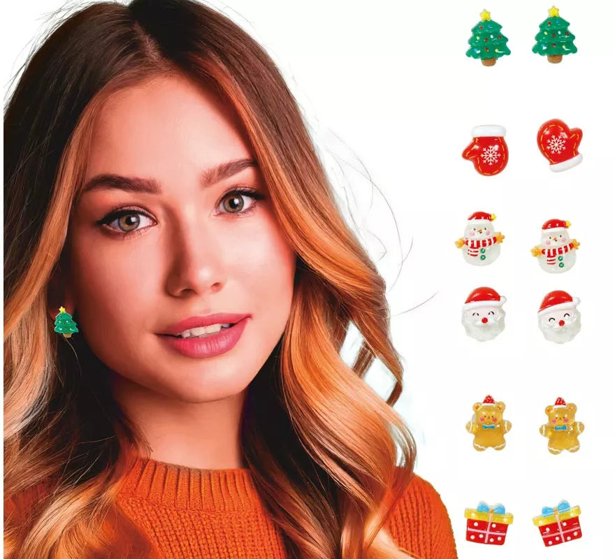 Translation missing: it.6 Pares de Pendientes Surtidos