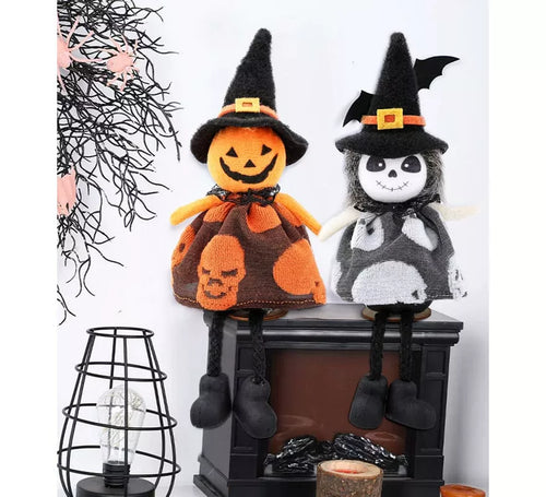 Adorno Muñeco Calabaza y Pesadilla de 20 cm. modelos surtidos