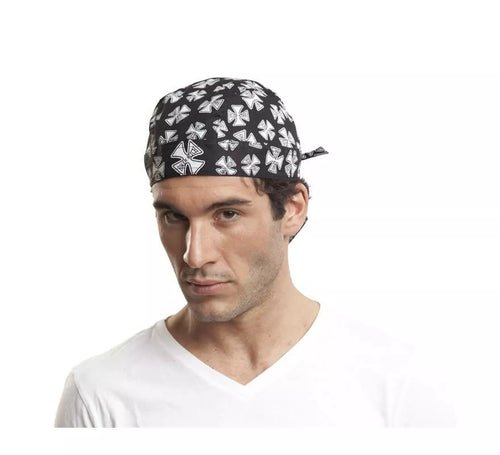 Bandana Motera con Cruces blancas