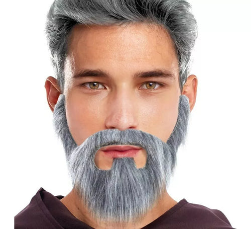 Barba Canosa con perilla gris