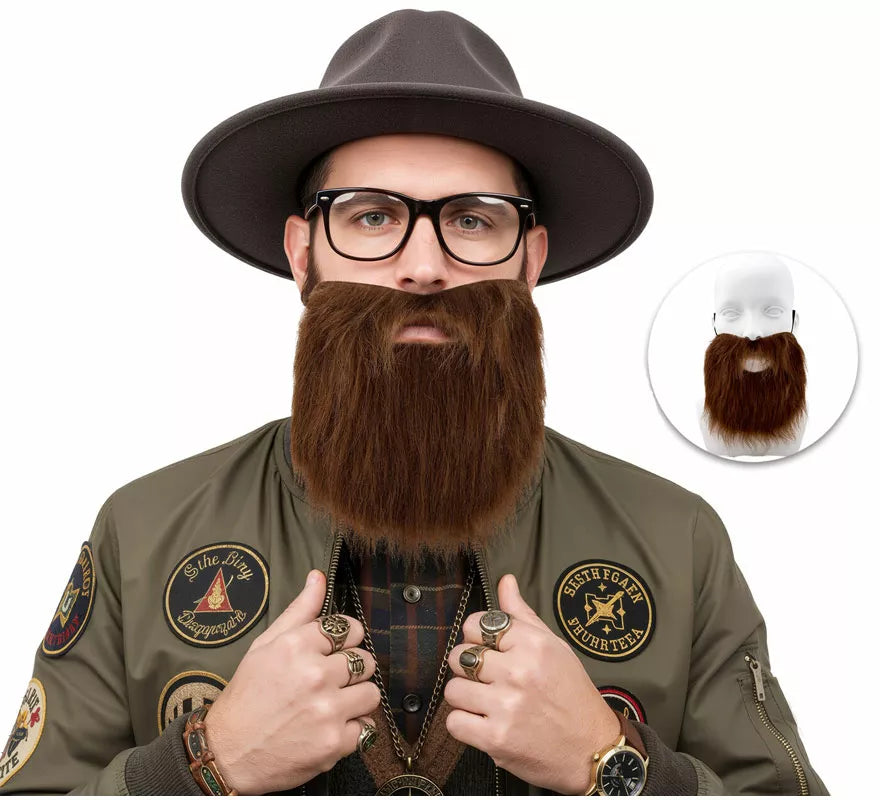 Translation missing: it.Barba de Hipster marrón