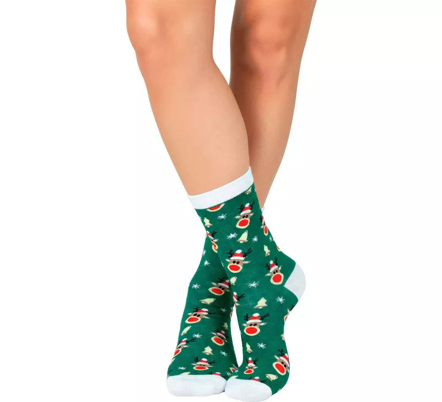 Translation missing: it.Calcetines Navideños Elfo en números del 22 al 48