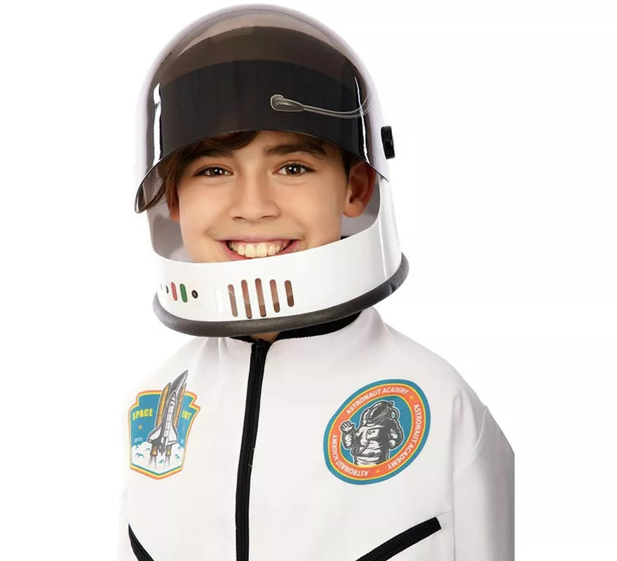 Translation missing: it.Casco de Astronauta negro y blanco infantil de 21x23x22 cm