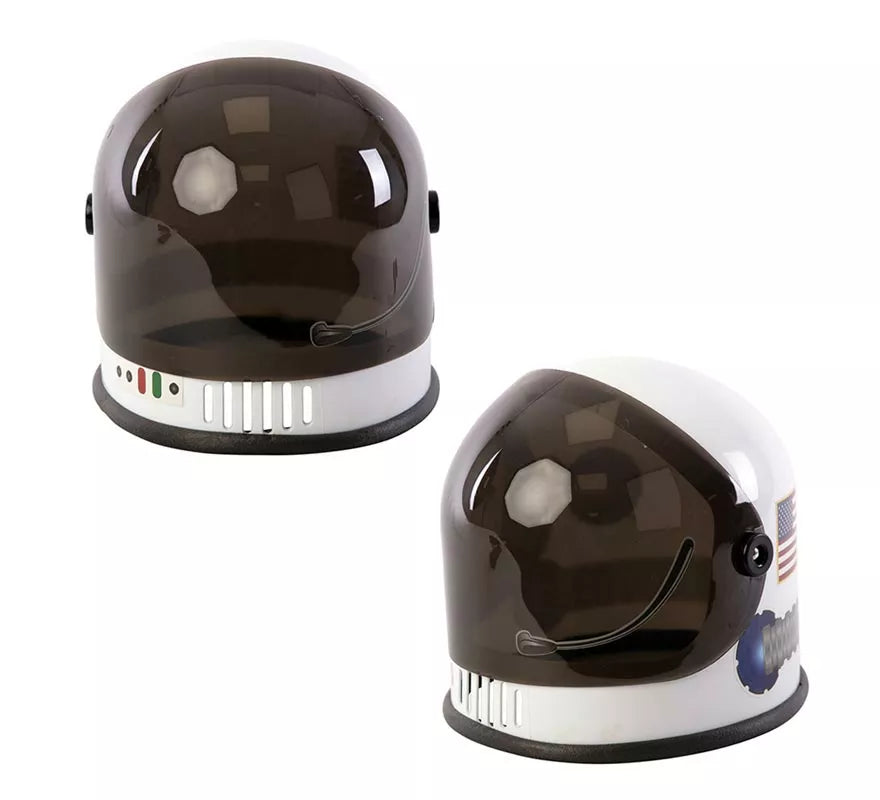 Translation missing: it.Casco de Astronauta negro y blanco infantil de 21x23x22 cm