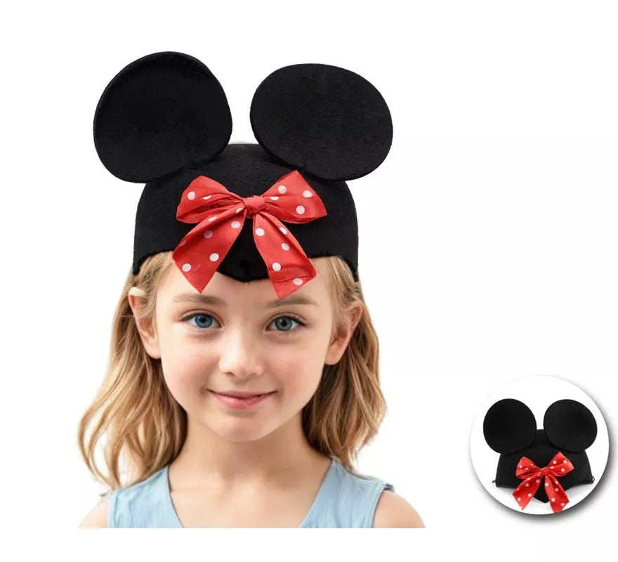 Translation missing: it.Casquete de Ratoncita famosa con lazo infantil