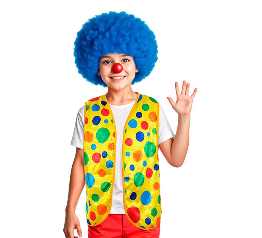 Translation missing: it.Chaleco de Payaso Topos multicolor infantil