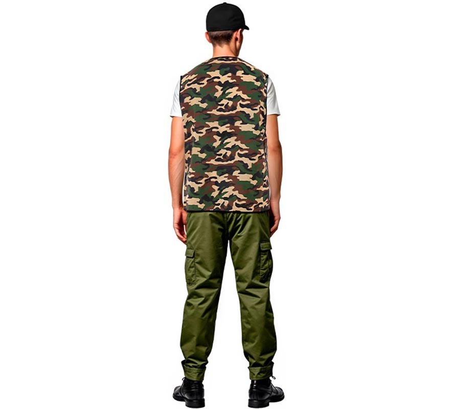 Translation missing: it.Chaleco Militar Camuflado adulto