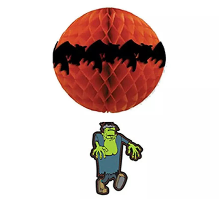Colgante Halloween Monster de 30x46 cm