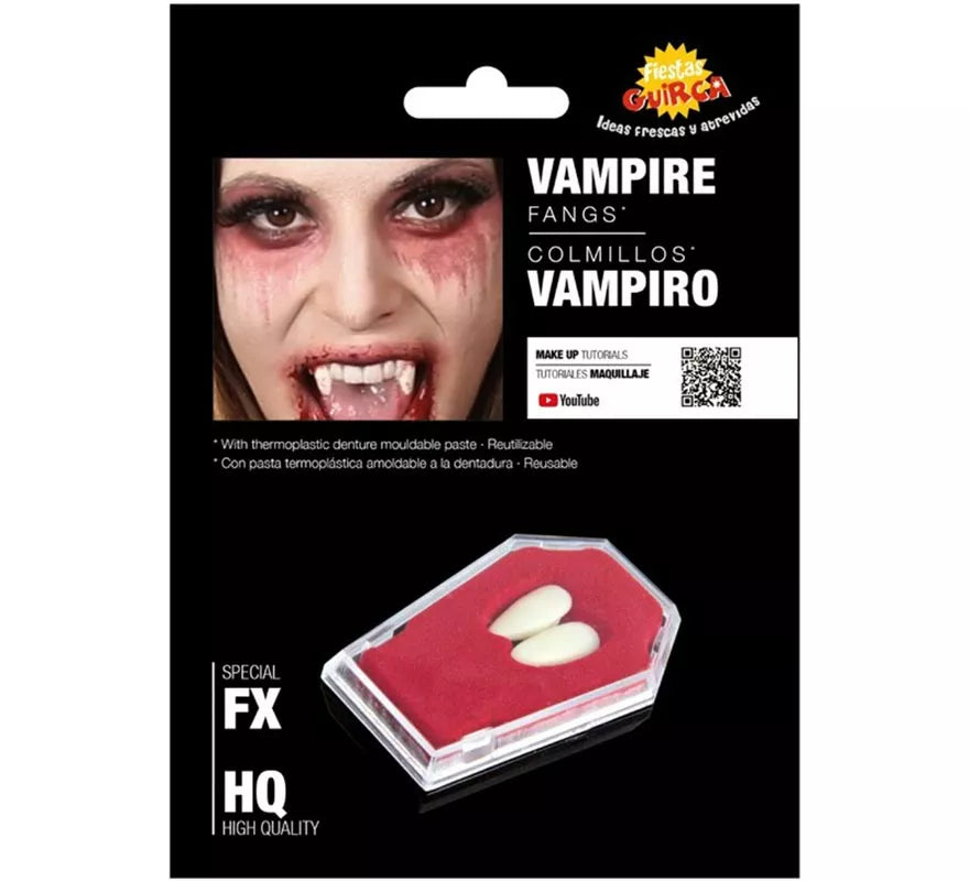 Translation missing: it.Colmillos de Vampiro medianos con pasta termoplástica