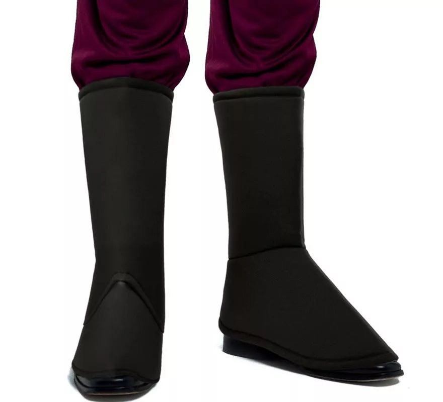 Translation missing: it.Cubrebotas Medievales negro adulto
