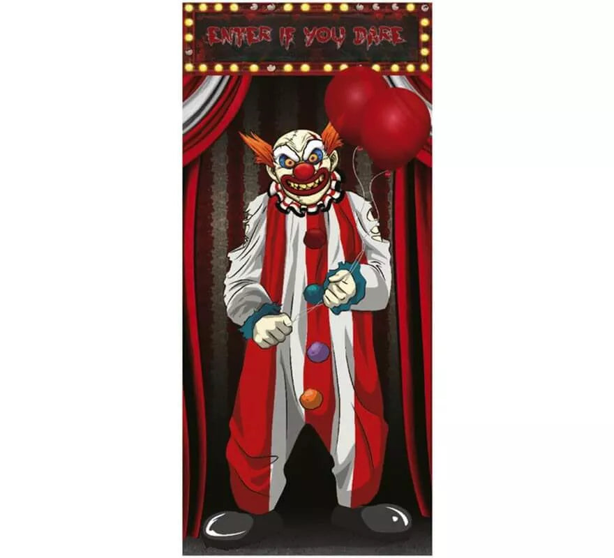 Translation missing: it.Decoración para Puerta Circo Siniestro de 75x150 cm