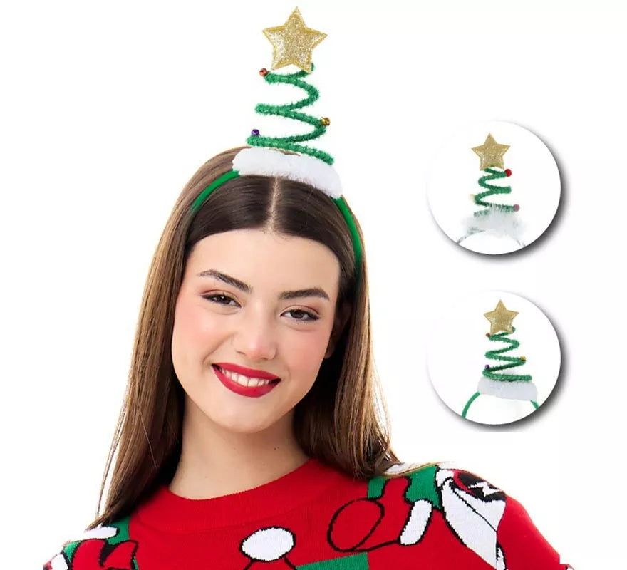 Translation missing: it.Diadema de Árbol Navideño espiral en modelos surtidos