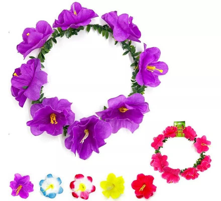 Translation missing: it.Diadema de Aro Flor Grande de 18 cm de diámetro en colores surtidos