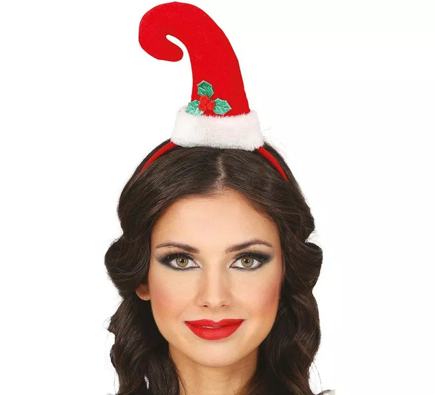 Translation missing: it.Diadema de Gorro Papá Noel rojo