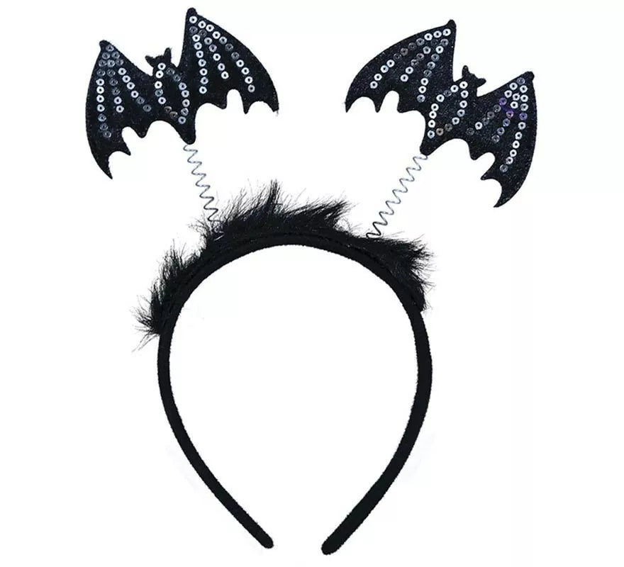 Translation missing: it.Diadema de Murciélagos lentejuelas
