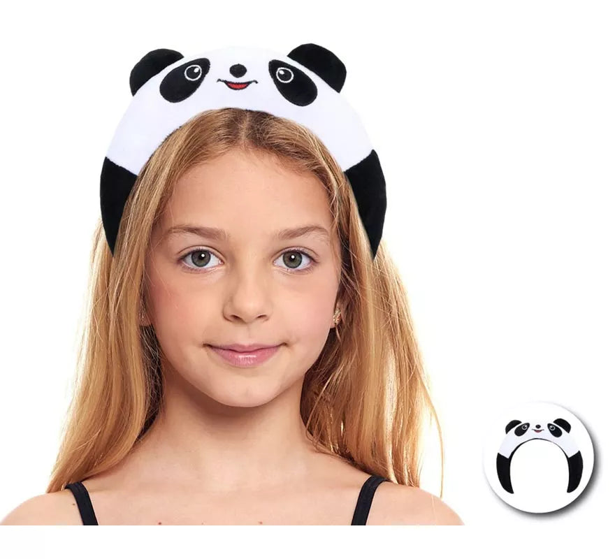 Translation missing: it.Diadema de Oso Panda de peluche infantil