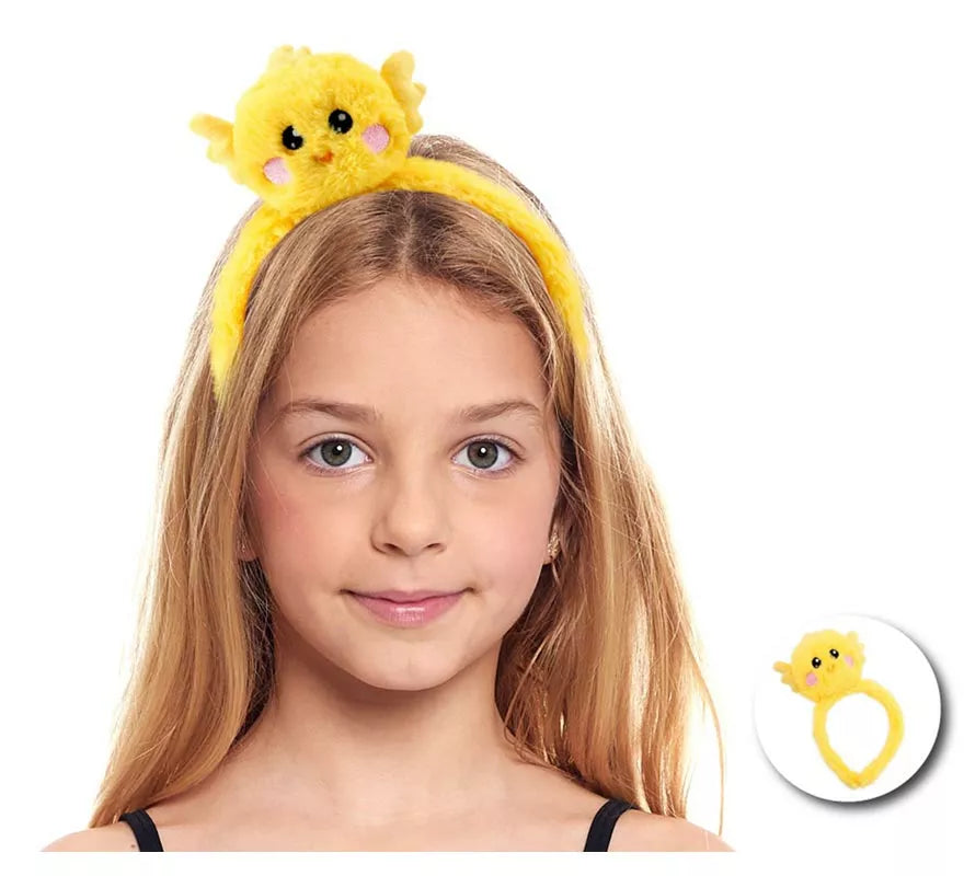 Translation missing: it.Diadema de Pollito de peluche infantil