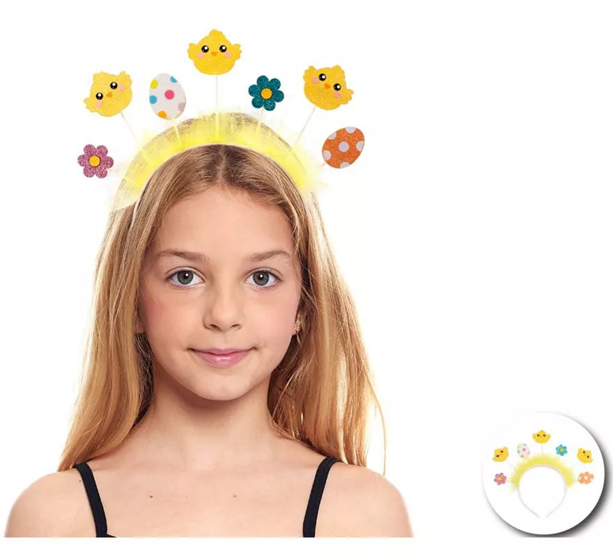 Translation missing: it.Diadema de Pollitos Primavera infantil