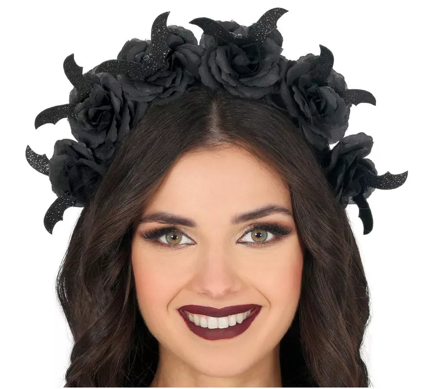Translation missing: it.Diadema Flores negras