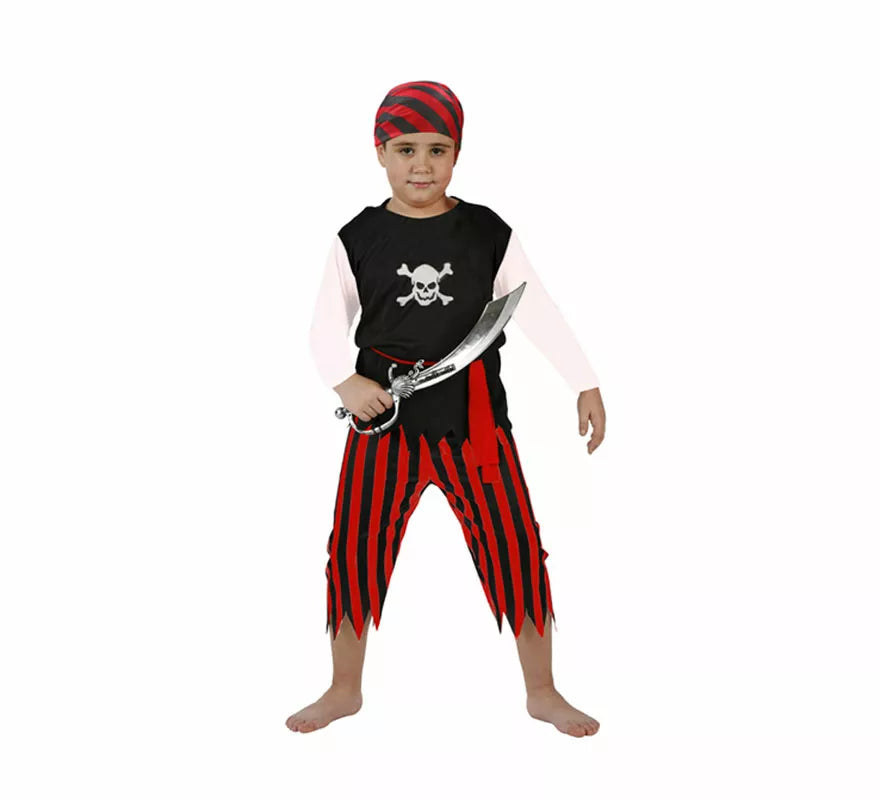 Translation missing: it.Disfraz barato de Pirata para niños de 5 a 6 años