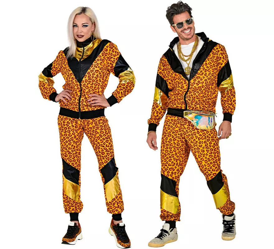 Translation missing: it.Disfraz de Chándal de Shop Leopardo Años 80 para mujer