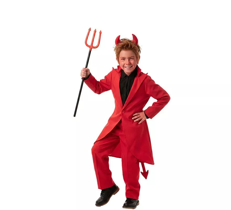 Translation missing: it.Disfraz de Demonio Elegante con chaqueta para niño