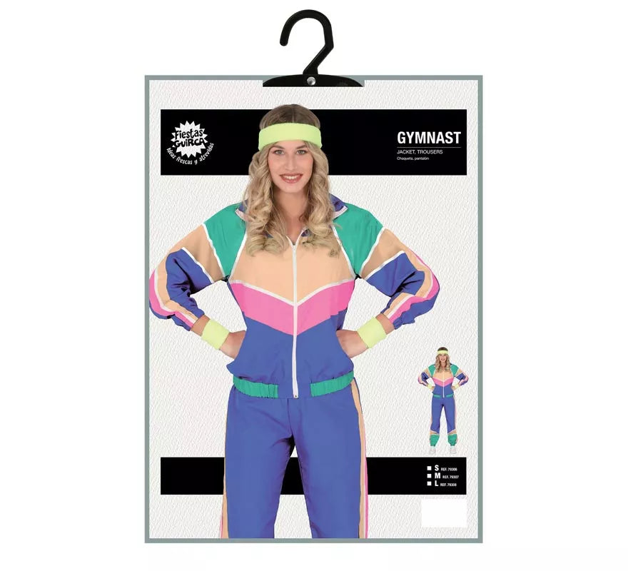 Translation missing: it.Disfraz de Deportista Ochentera para mujer