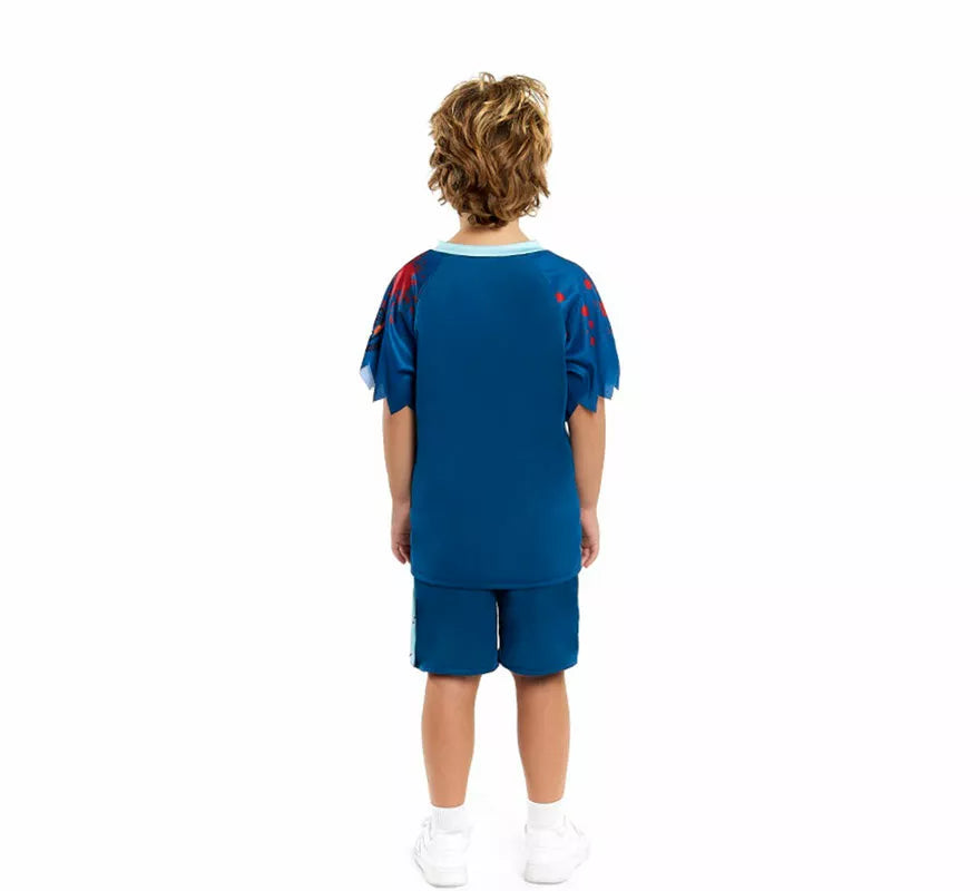 Translation missing: it.Disfraz de Jugador de Fútbol Zombie para niño