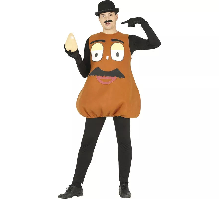 Translation missing: it.Disfraz de Mr. Potato personalizable para adultos