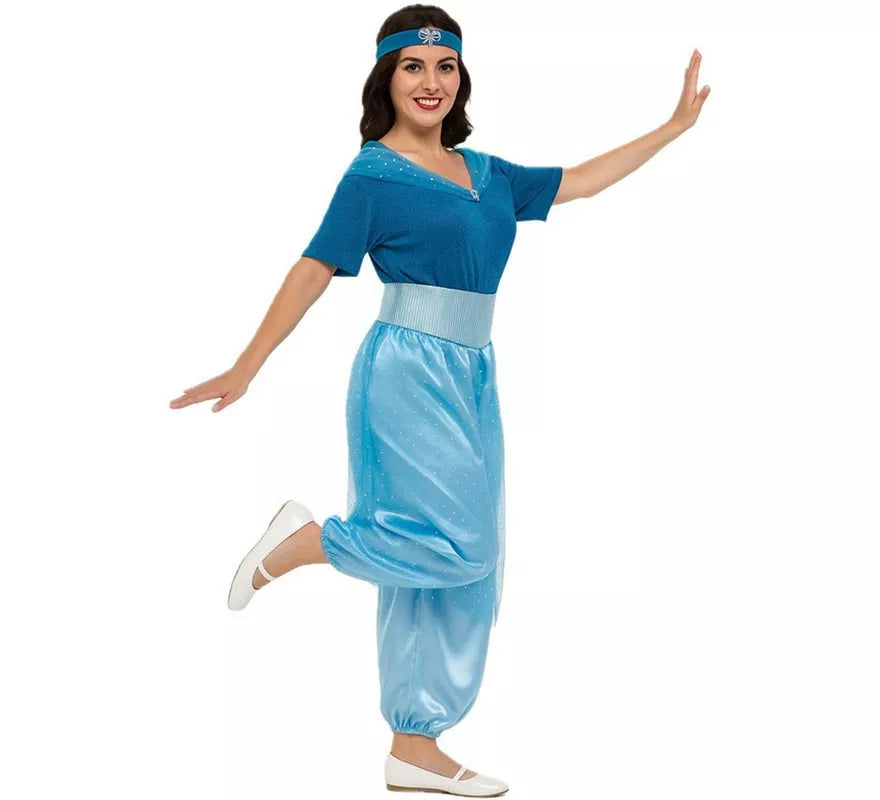 Translation missing: it.Disfraz de Princesa del Desierto Azul para mujer