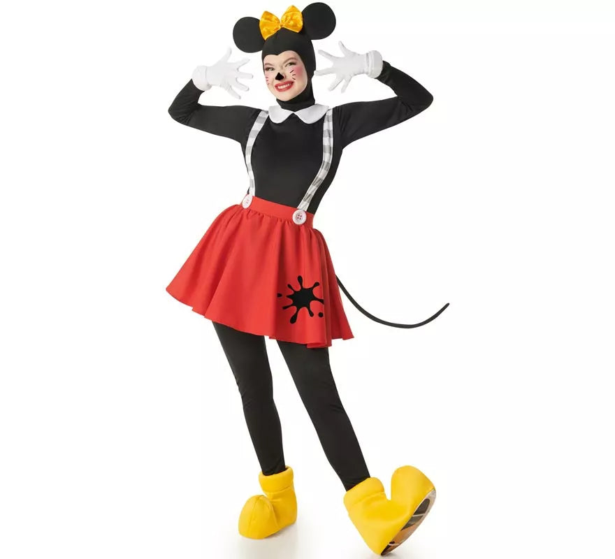 Translation missing: it.Disfraz de Ratoncito de Dibujos Animados para mujer