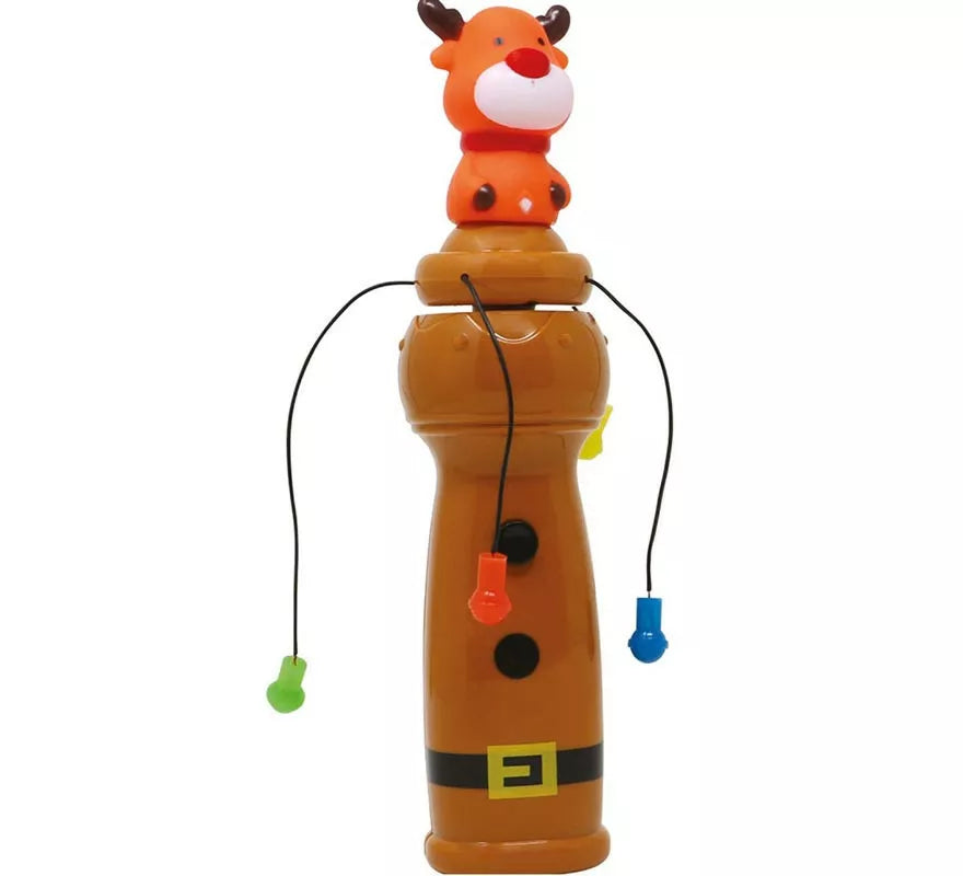 Translation missing: it.Figura de Reno con varitas giratorias y luz de 22 cm
