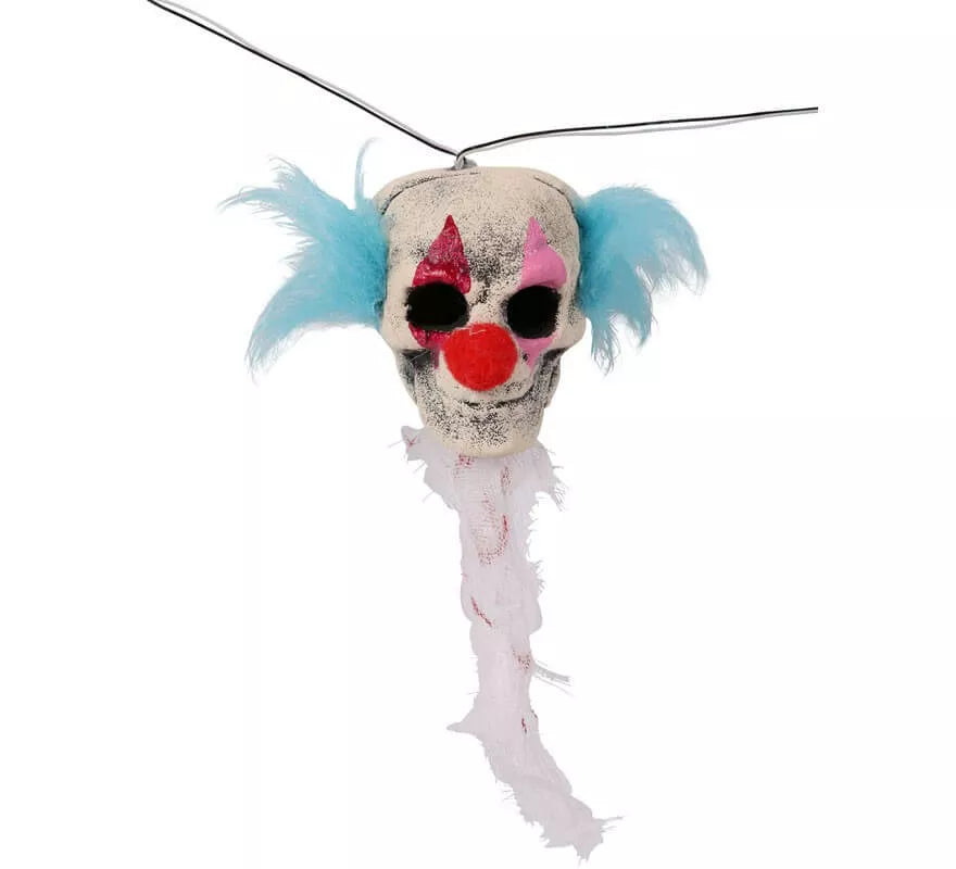 Translation missing: it.Guirnalda con 6 Cabezas de Payaso con luz de 180 cm