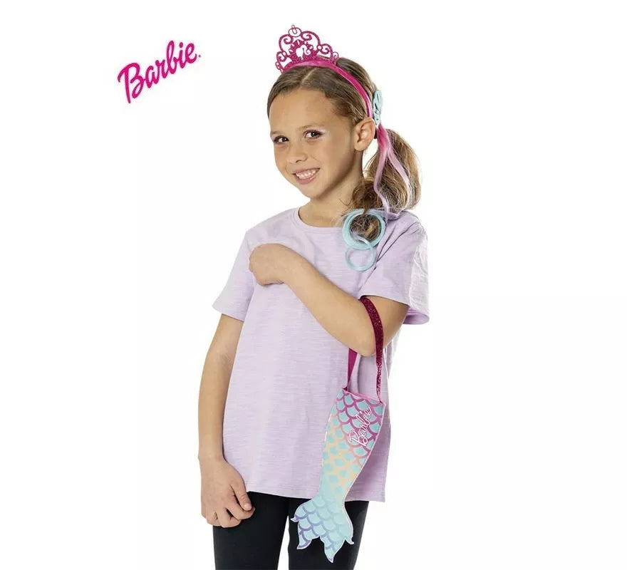 Translation missing: it.Kit de Barbie Sirena infantil: Bolso, diadema y tocado