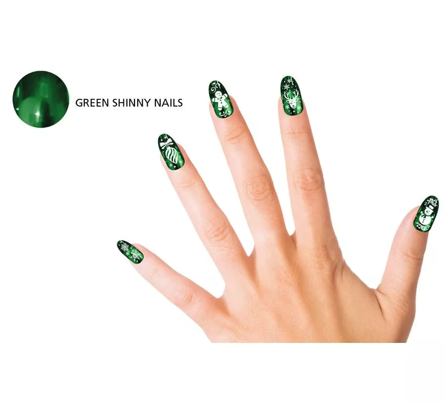 Translation missing: it.Pack de 12 Uñas verdes con glue