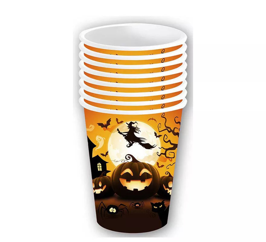 Translation missing: it.Pack de 6 Vasos Calabaza 240 ml (9 cm)