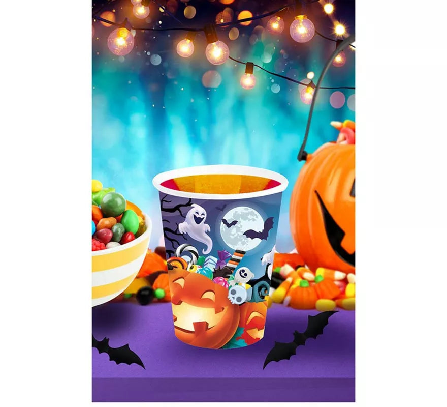 Pack de 6 Vasos Calabazas de 240 ml