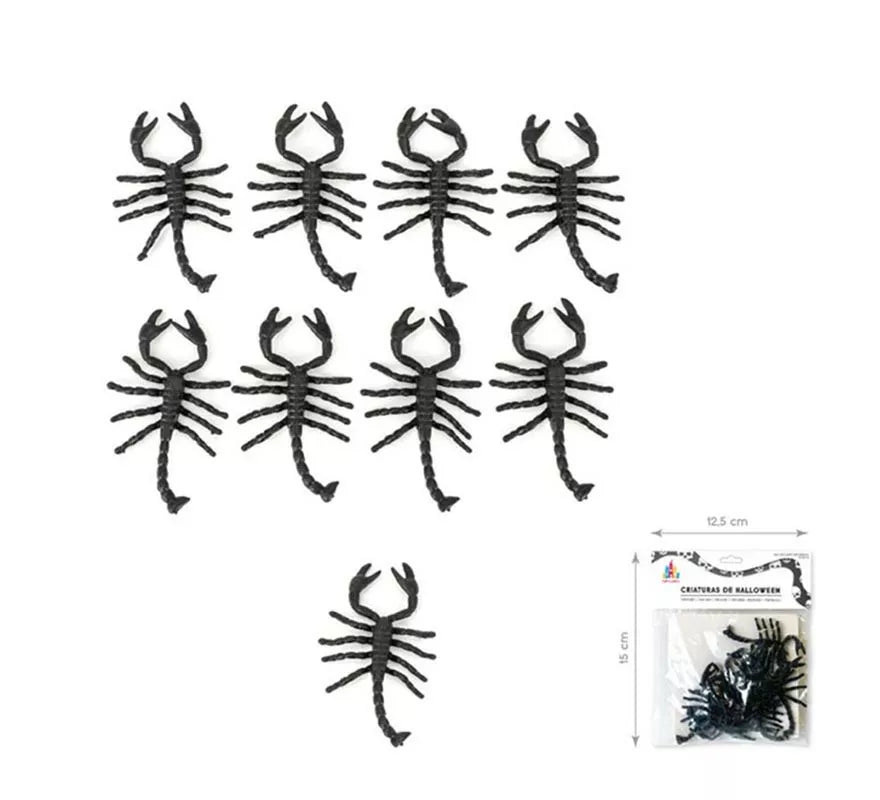 Translation missing: it.Pack de 9 Escorpiones negros