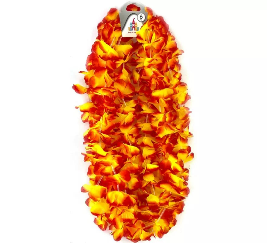 Pack de 6 Collares Hawái Pequeños en varios colores