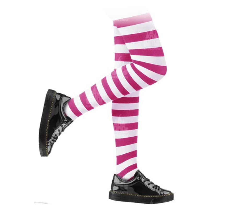 Translation missing: it.Panty a Rayas blanco infantil en varios colores