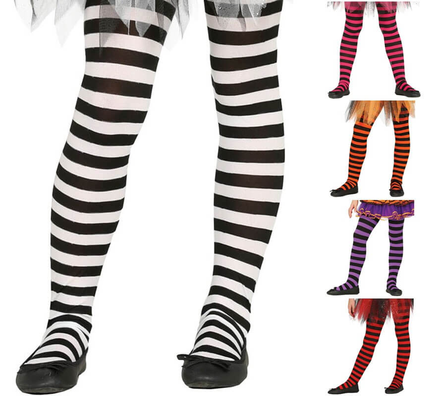 Translation missing: it.Pantys a Rayas en varios colores infantiles de 3 a 6 años