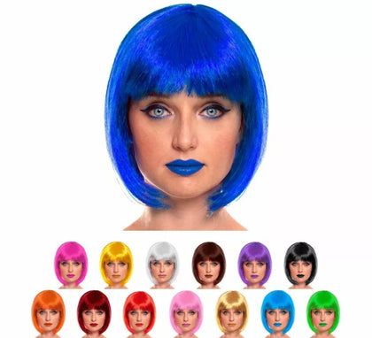 Peluca Bob en varios colores
