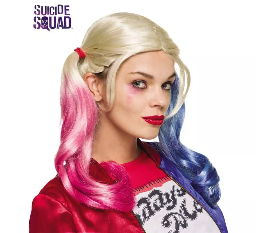 Translation missing: it.Peluca Harley Quinn de Escuadrón Suicida para mujer