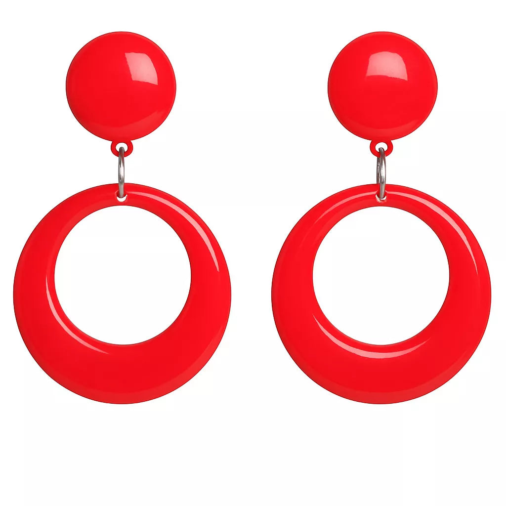 Translation missing: it.Pendientes de flamenca pequeños de 7,5 cm en varios colores