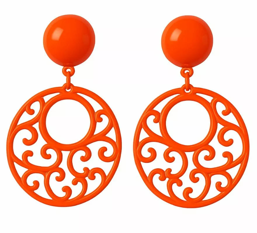 Translation missing: it.Pendientes Flamenca Circulares con adornos en varios colores