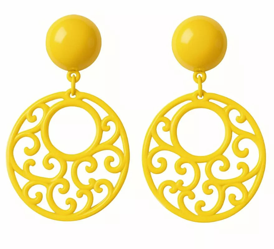 Translation missing: it.Pendientes Flamenca Circulares con adornos en varios colores