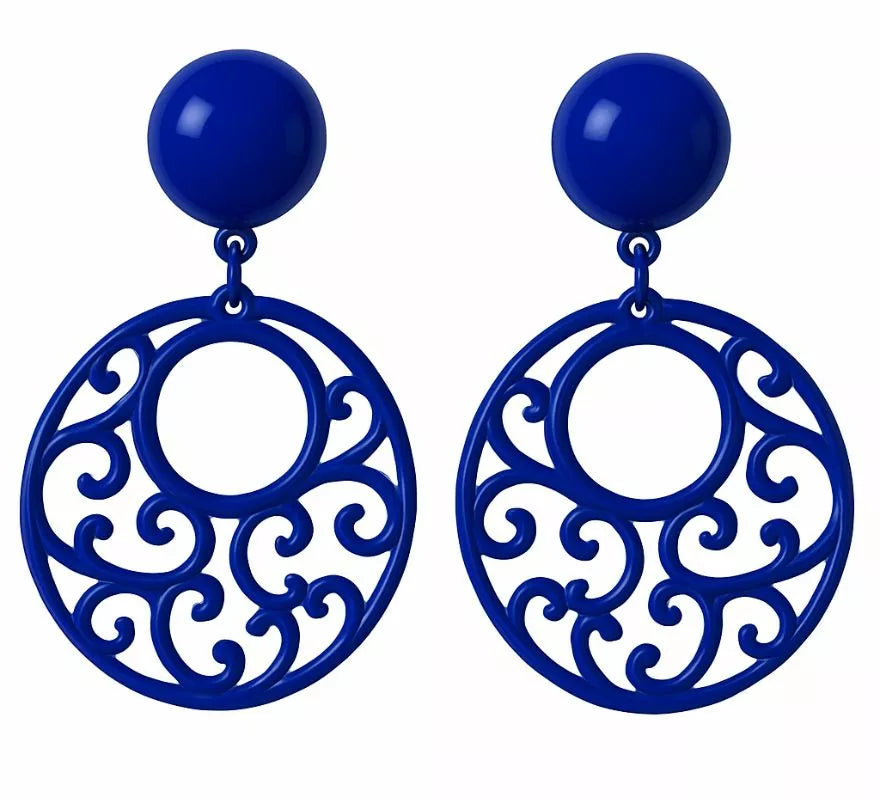Translation missing: it.Pendientes Flamenca Circulares con adornos en varios colores