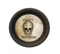 Plato Calavera Happy Halloween de 25x2 cm