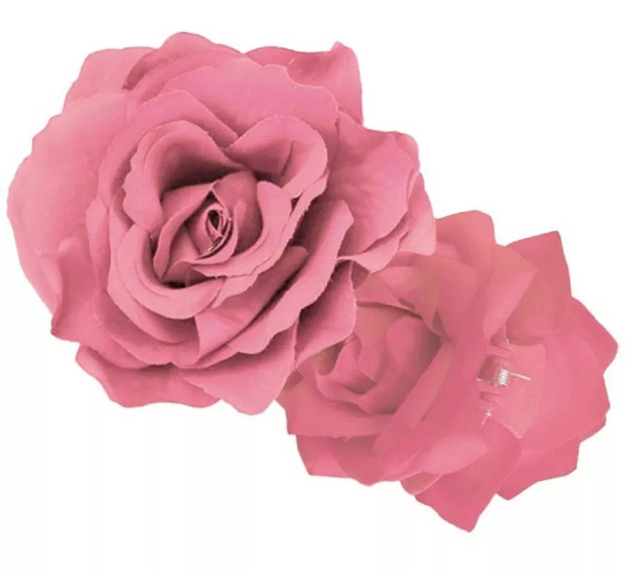 Translation missing: it.Rosa Sevillana o Chulapa de 9 cm con pinza en varios colores